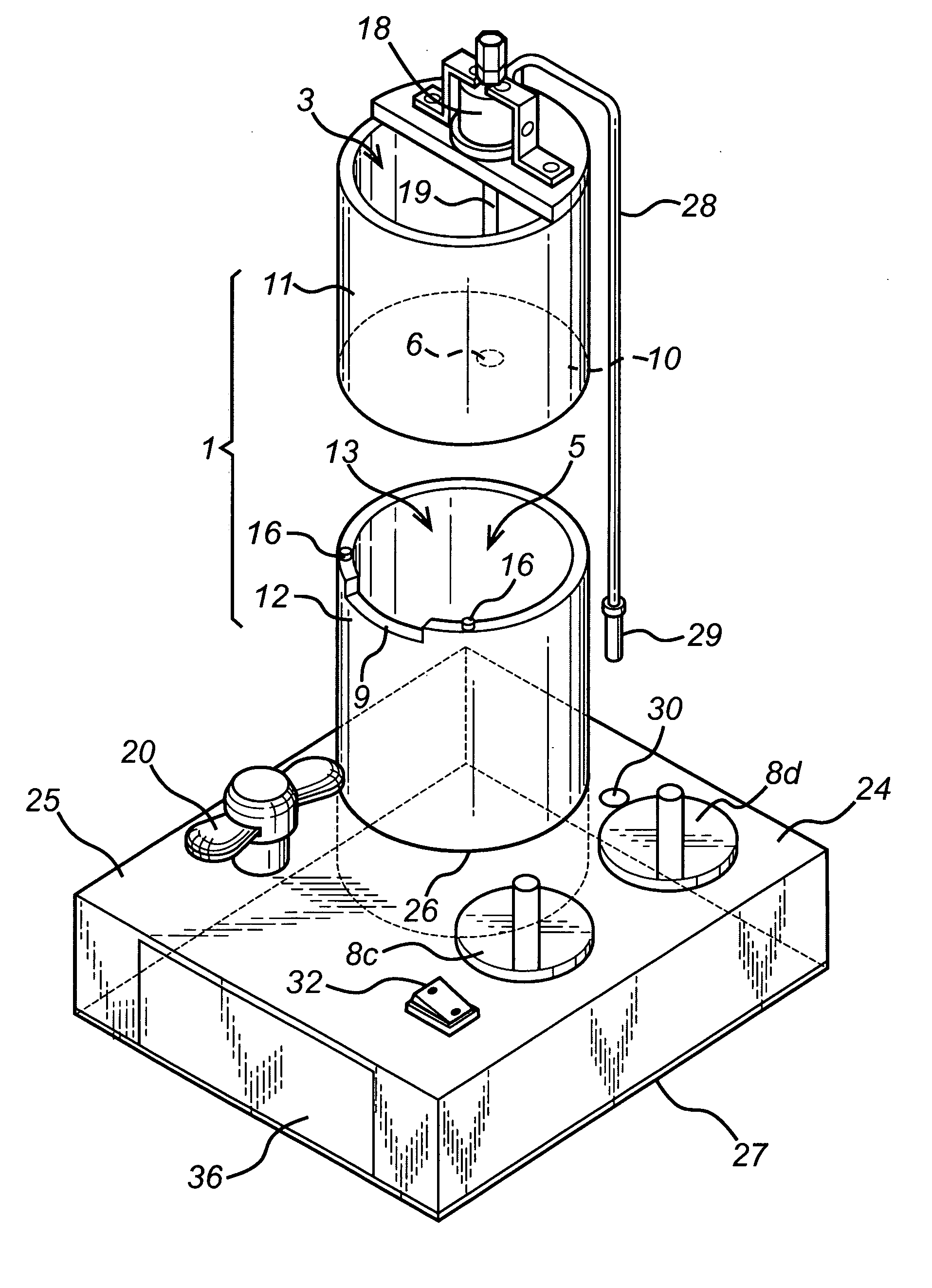 Gas generating device