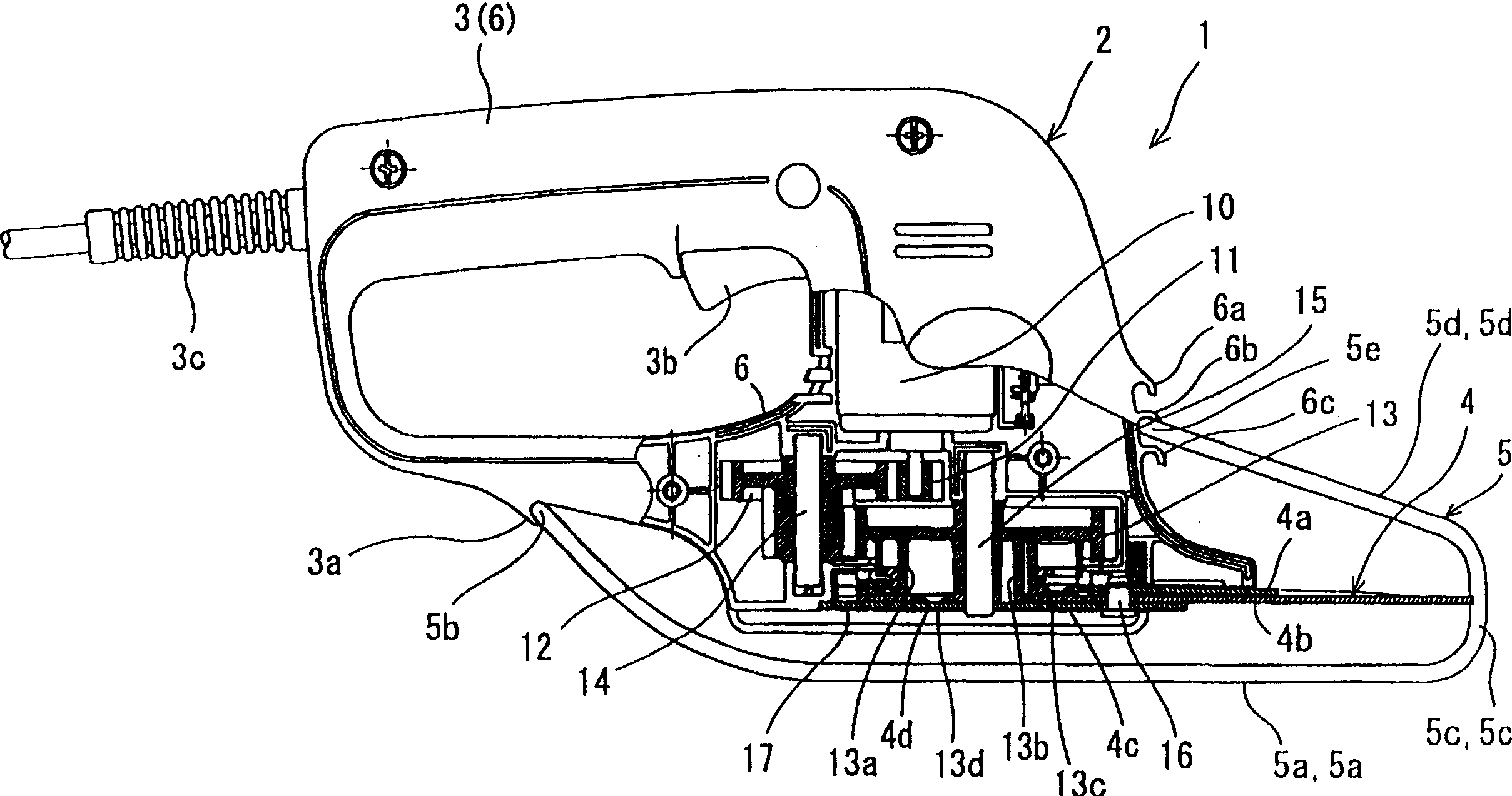 Trimming machine and protection device thereof