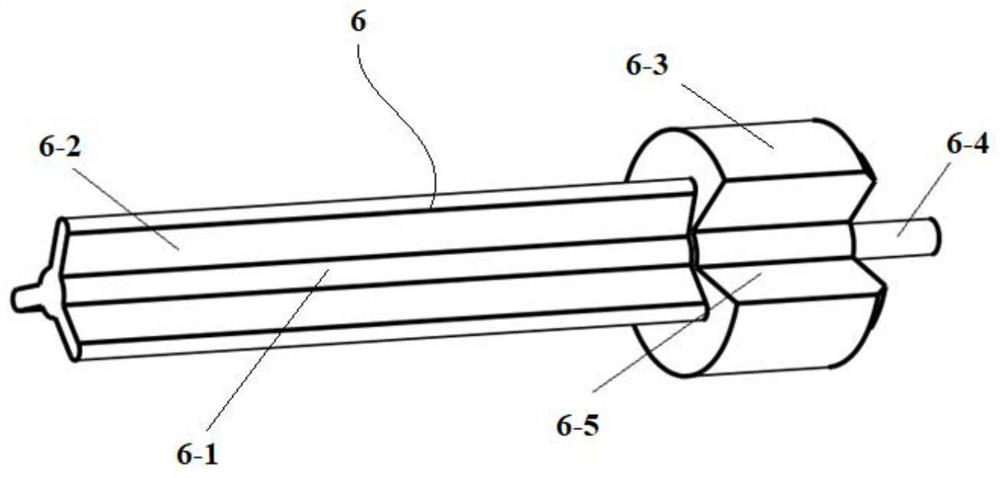 A kind of external flat type high-pressure rotary jet grouting device and method for complex stratum in underground coal mine