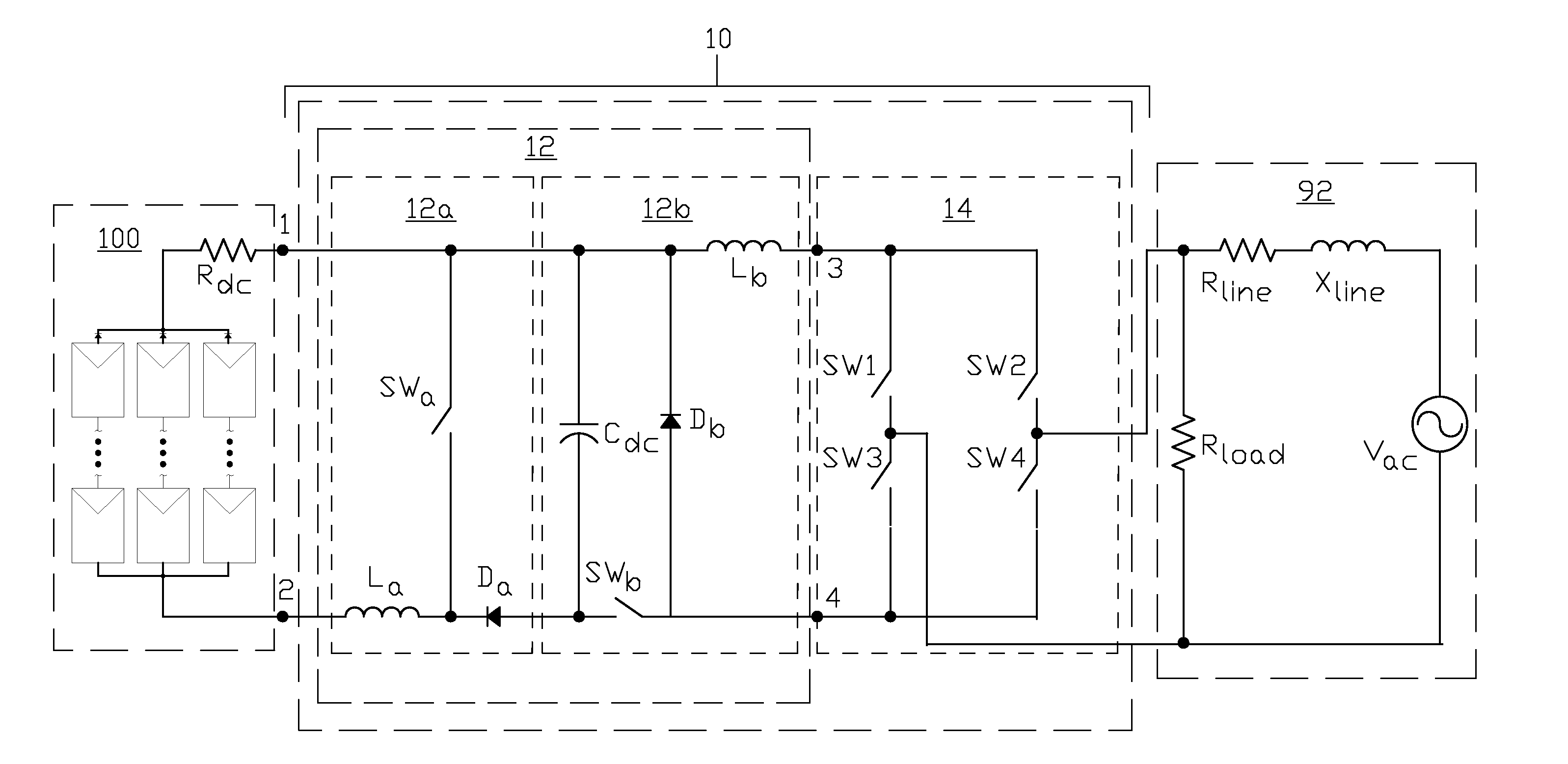Multiphase Grid Synchronized Regulated Current Source Inverter Systems