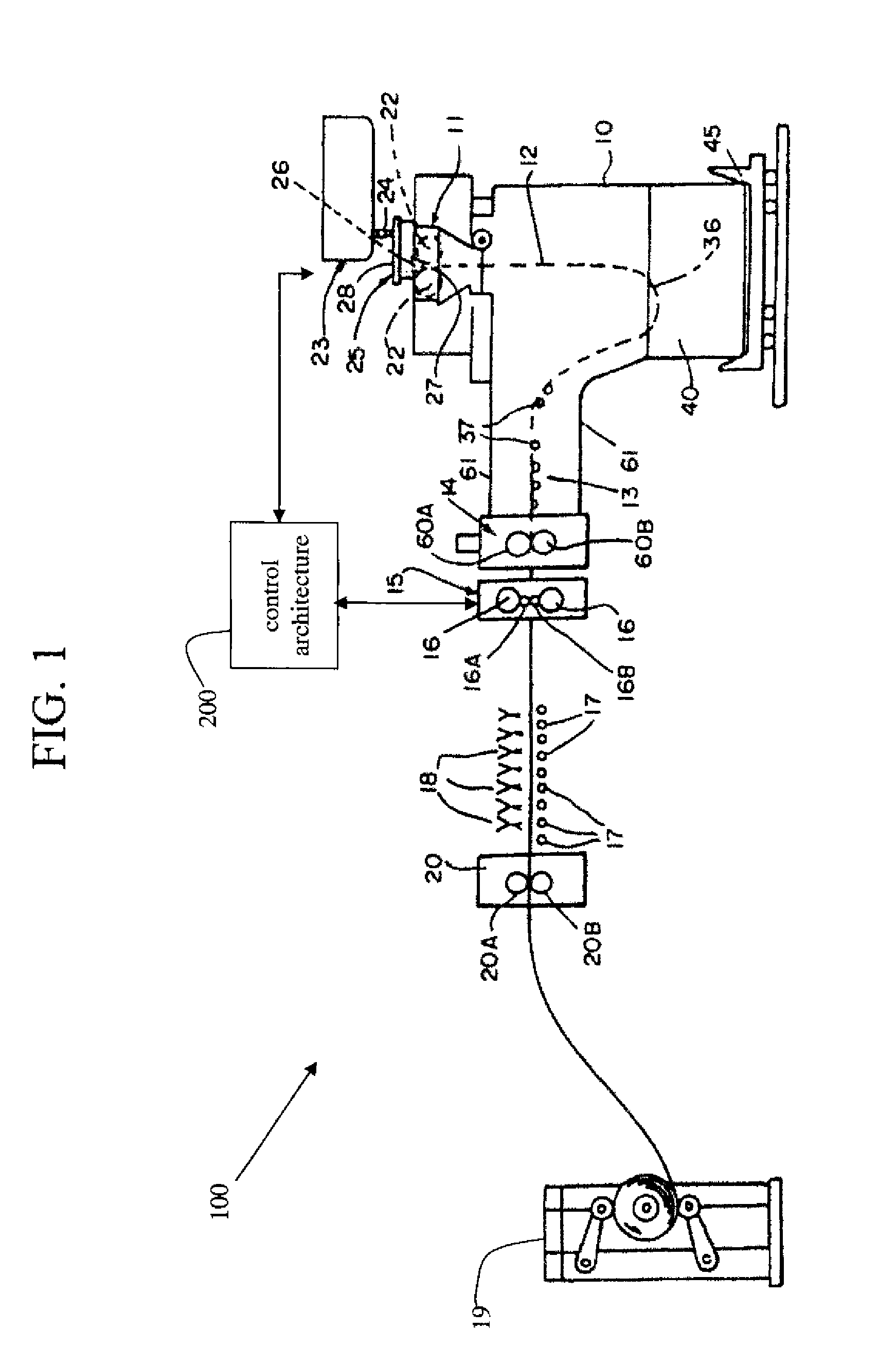 Method and plant for integrated monitoring and control of strip flatness and strip profile