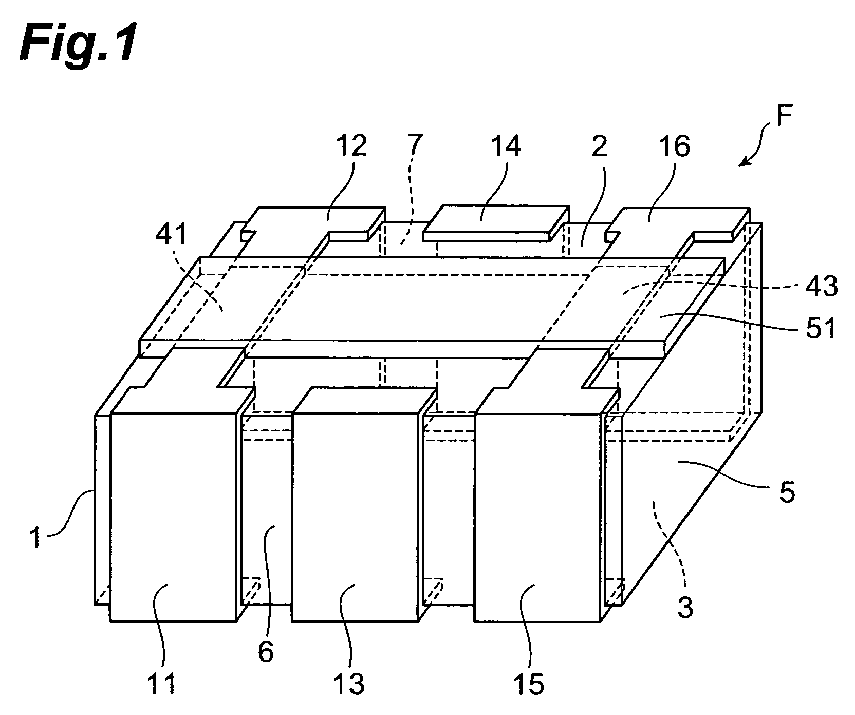 Noise filter and mounted structure of noise filter