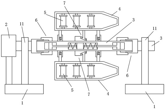 A large disc twisting machine