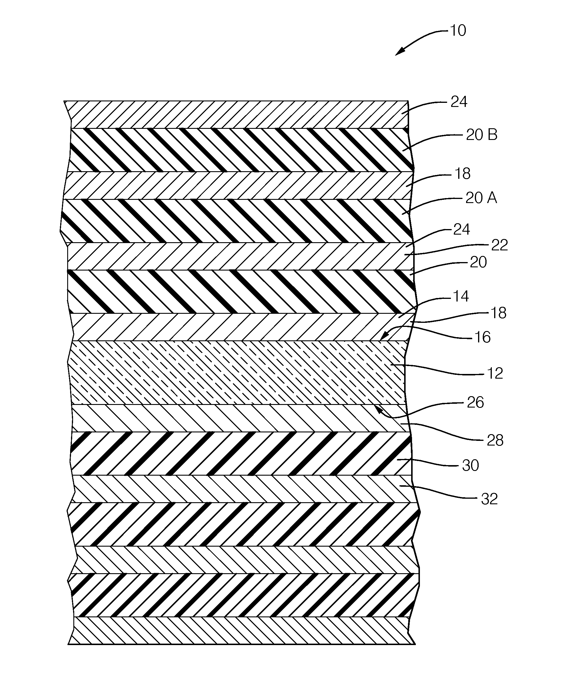 Plzt capacitor on glass substrate