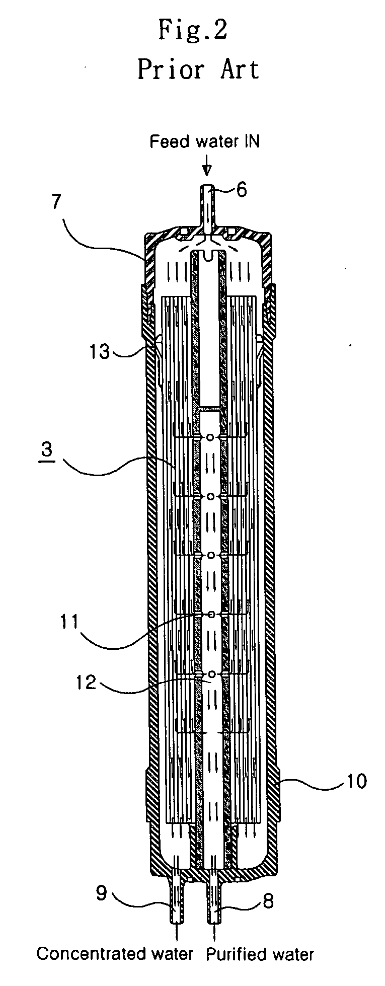 Water purification filter easily replaced by connector and water purification system using the same