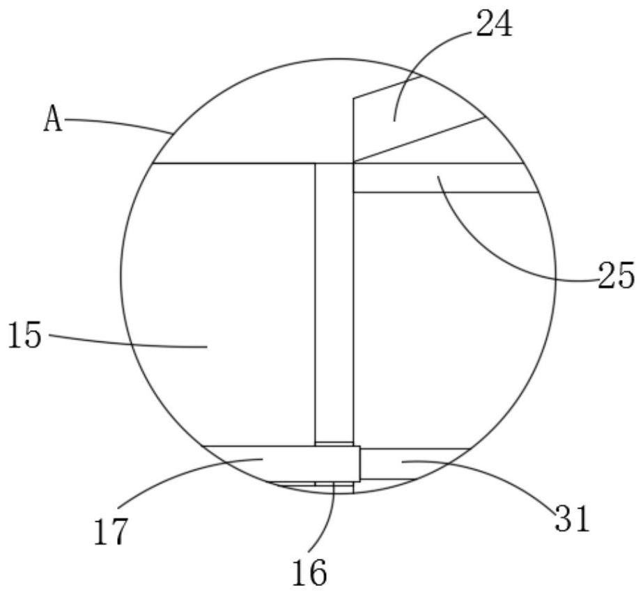 Soil covering device for three-dimensional shelf cultivation of oudemansiella radicata