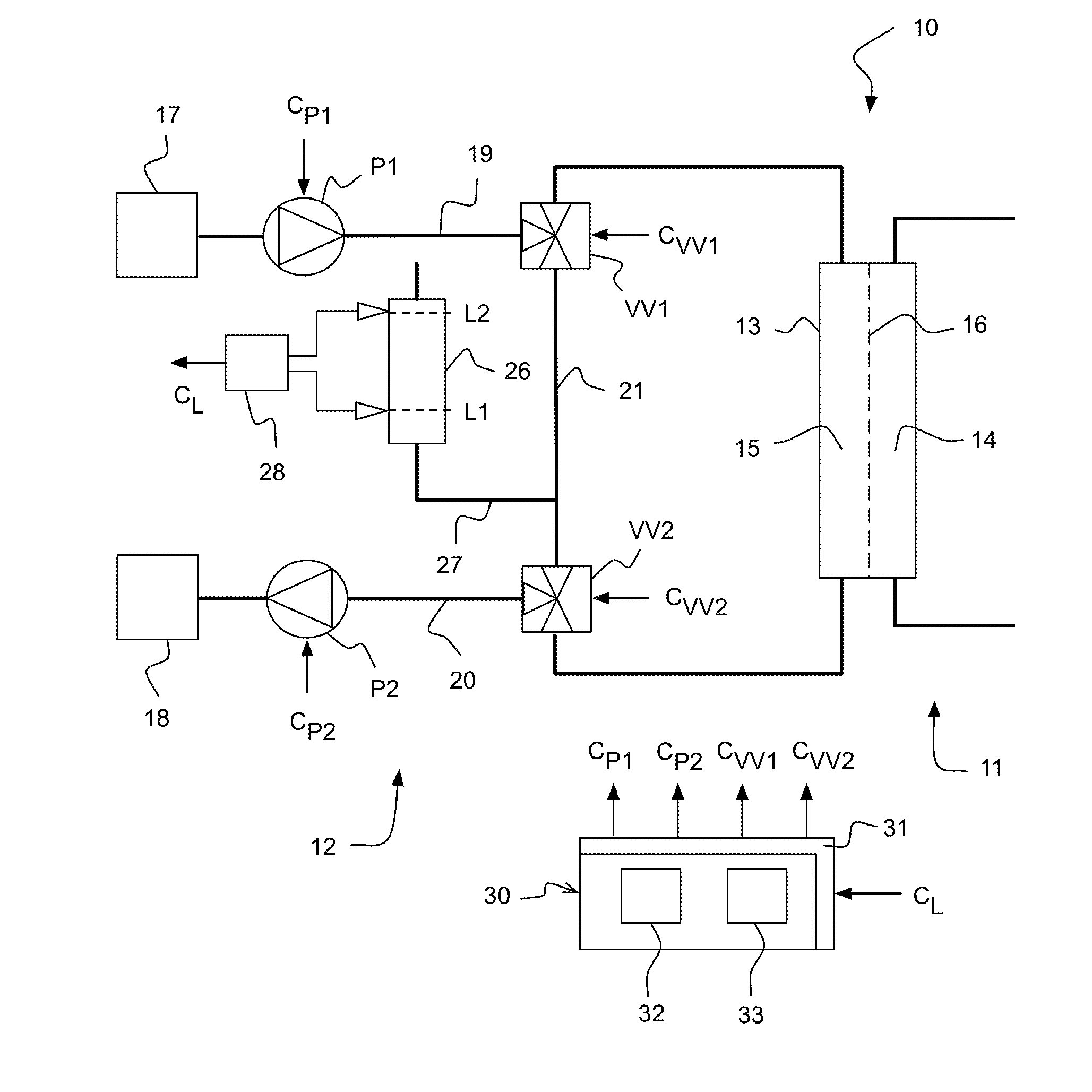 Individual pump calibration for ultrafiltration control in a dialysis apparatus