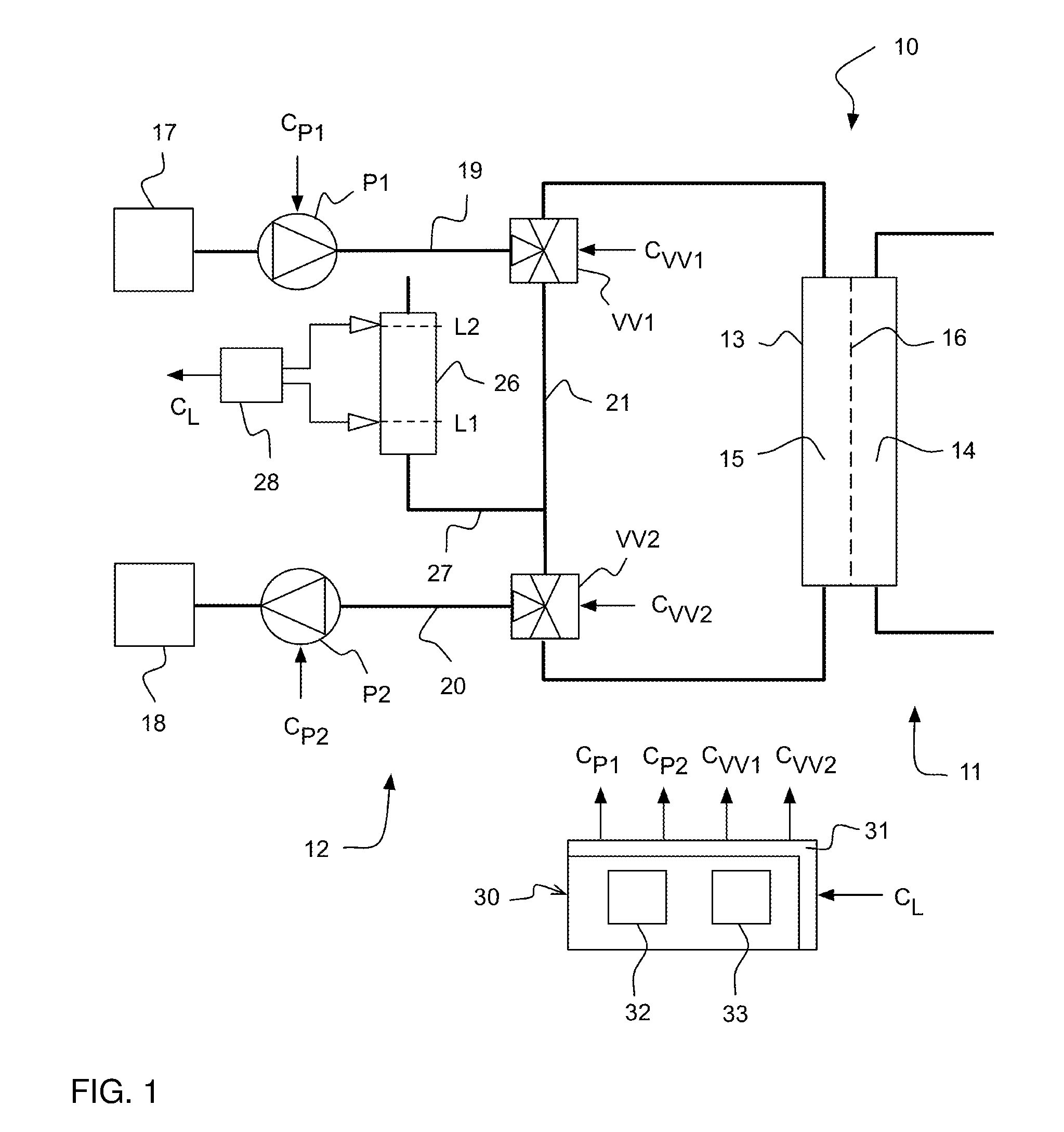 Individual pump calibration for ultrafiltration control in a dialysis apparatus