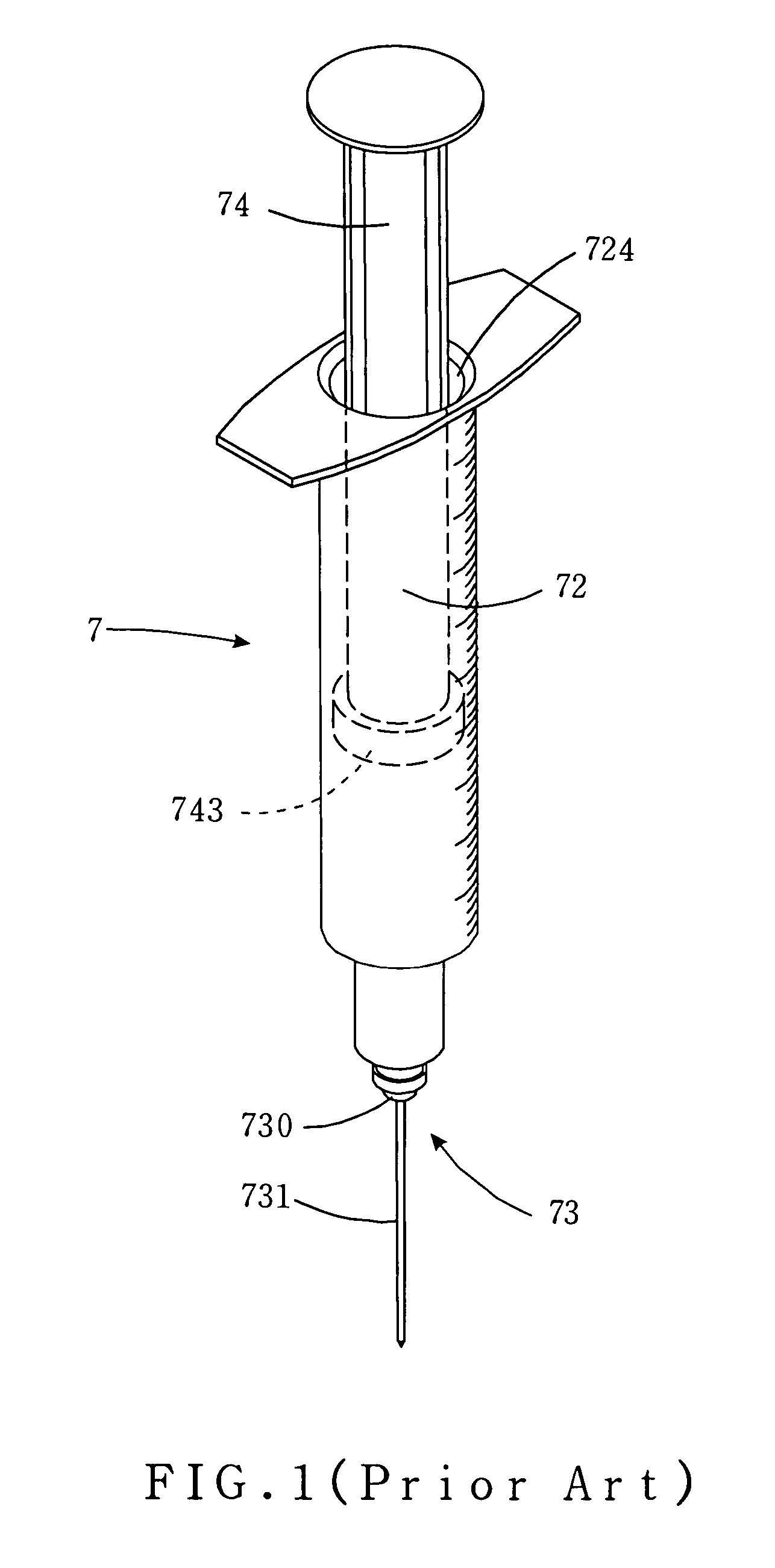 Safety syringe with needle retracting mechanism