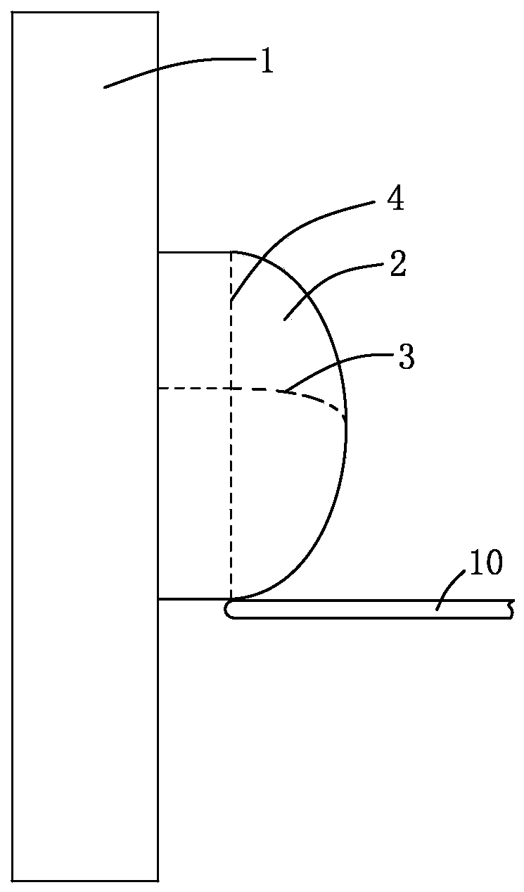 Mirror surface chromium copper computer numerical control (CNC) machining process applied to hemispheroid or semi-ellipsoid machining