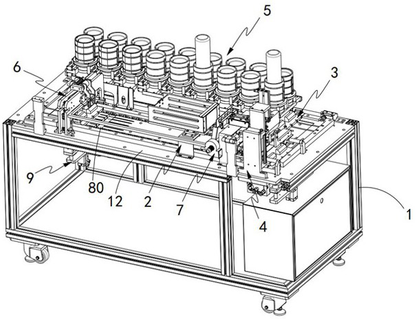 A volumetric Chinese medicine granule automatic dispensing equipment and its production method