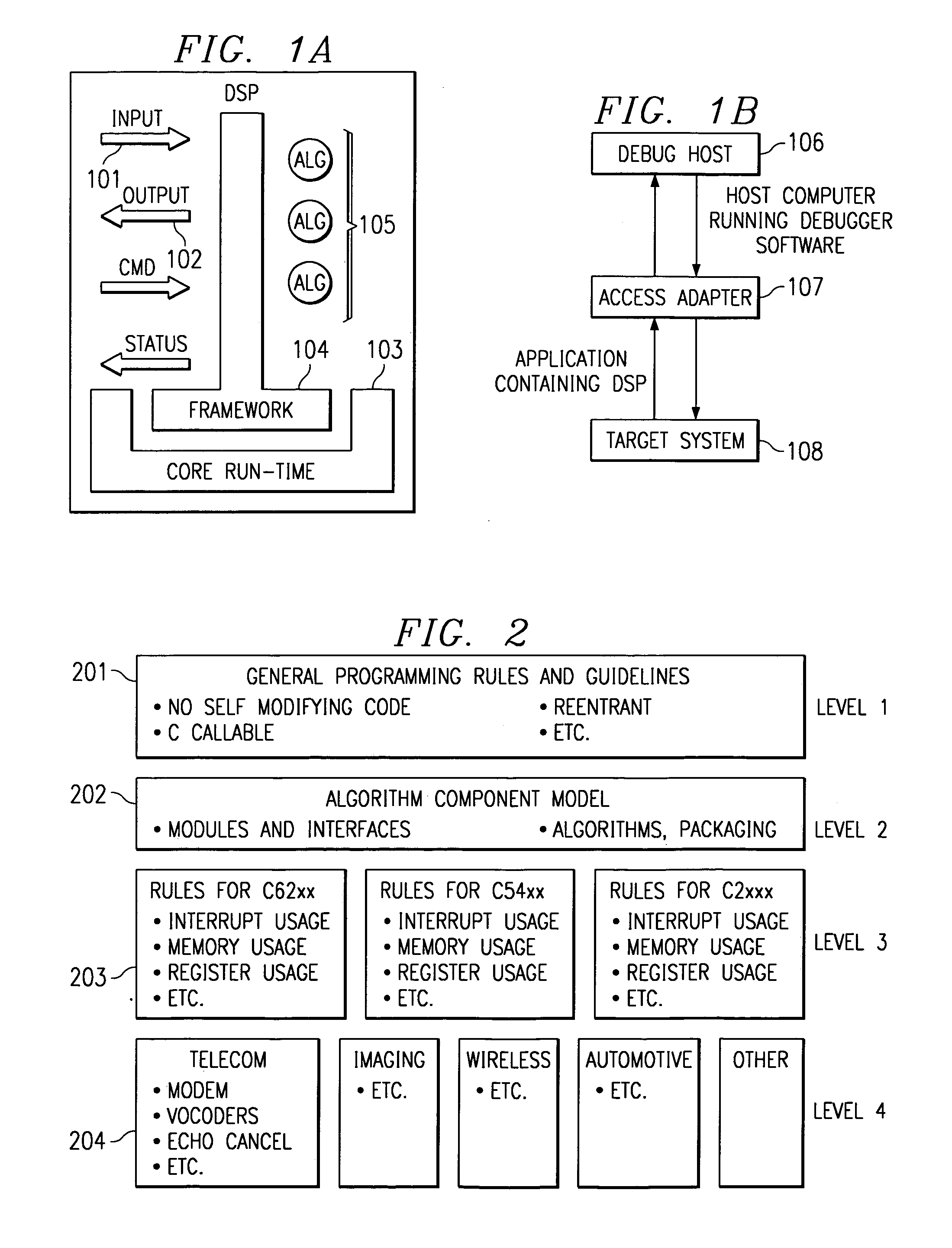 Application programming interface with inverted memory protocol for embedded software systems