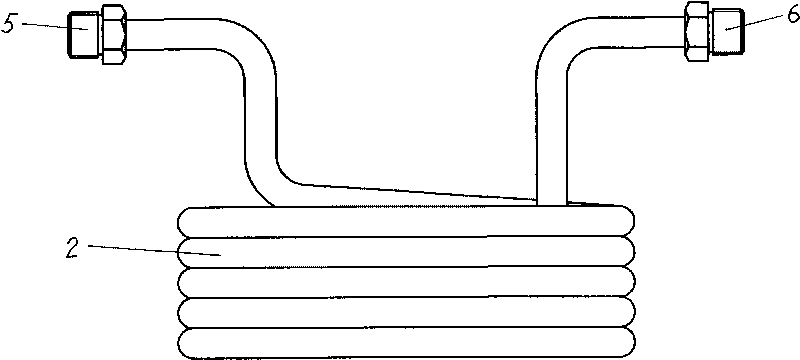 Automotive air conditioning condensated water heat recovery unit