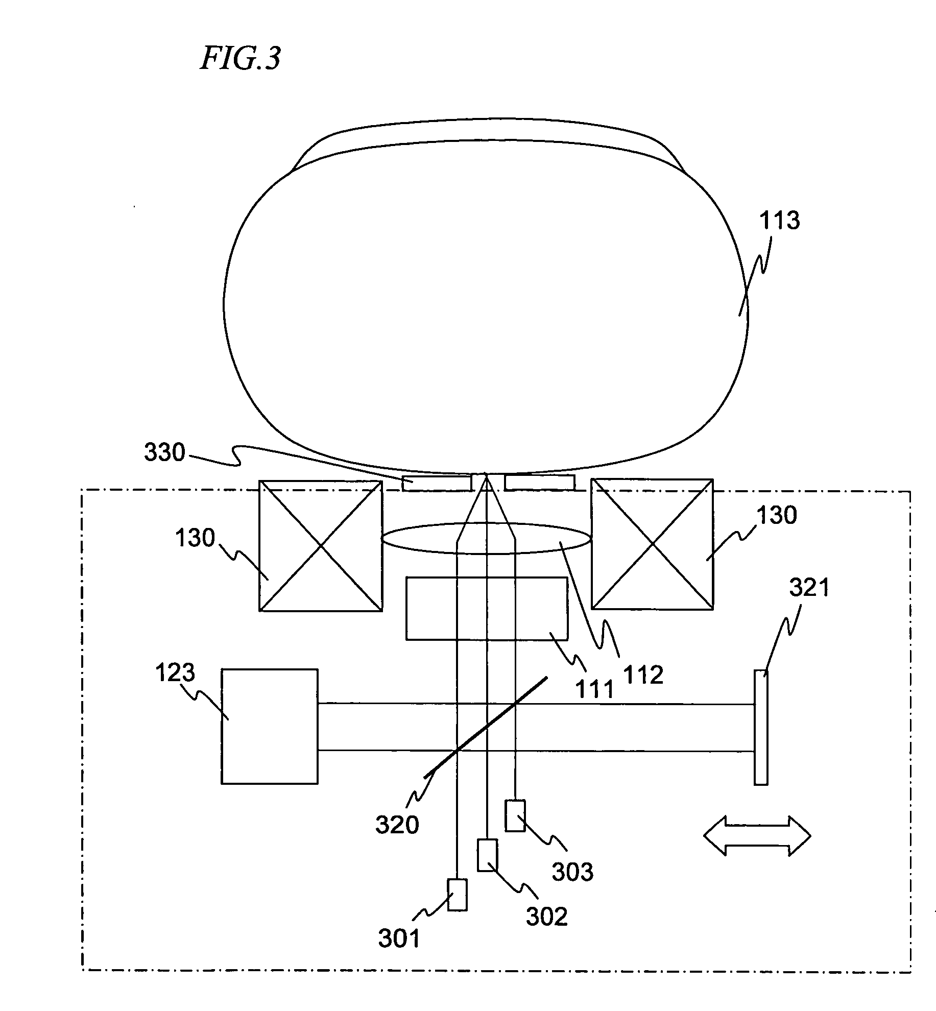 Optical measuring device for substances in vivo