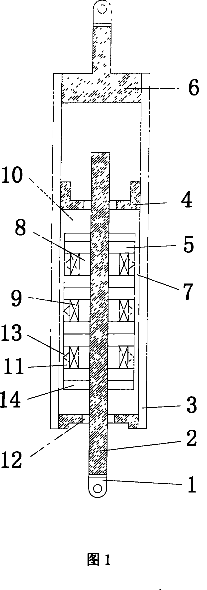 Full damping channel valid MR damper