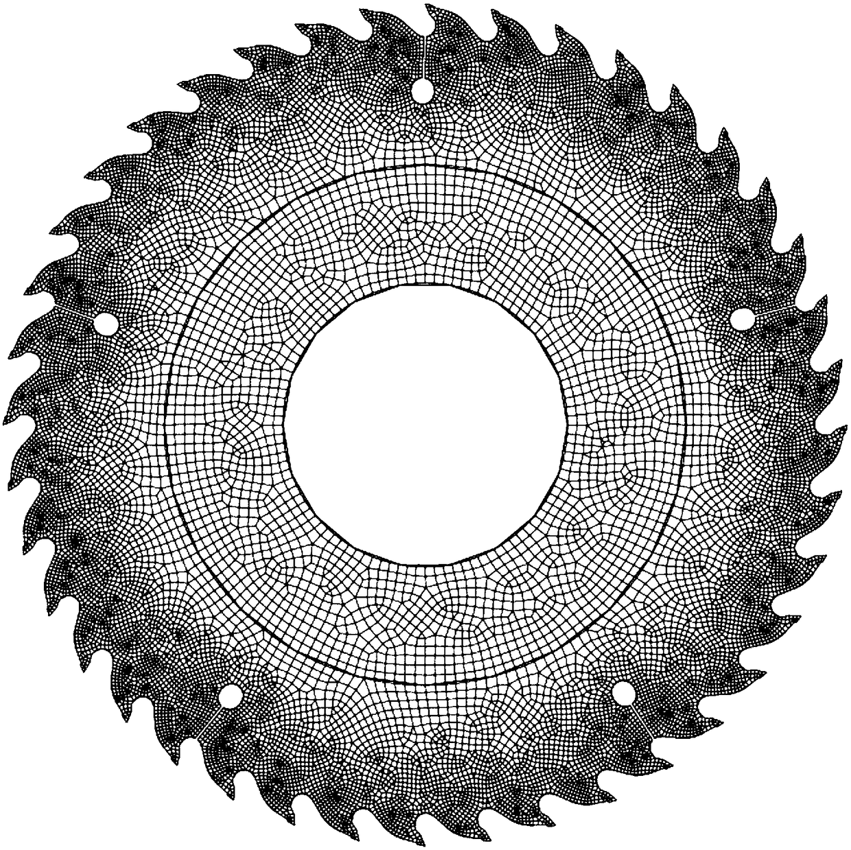 A method for predicting the critical temperature load on the outer edge of a woodworking circular saw blade