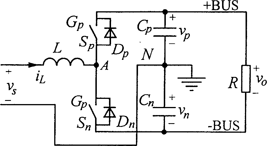 Semi-bridge type PFC bus voltage equalization control method and device