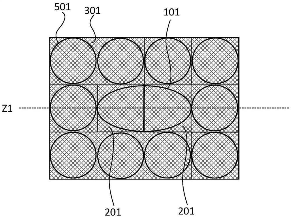 Pixel unit array, sensor chip and electronic device