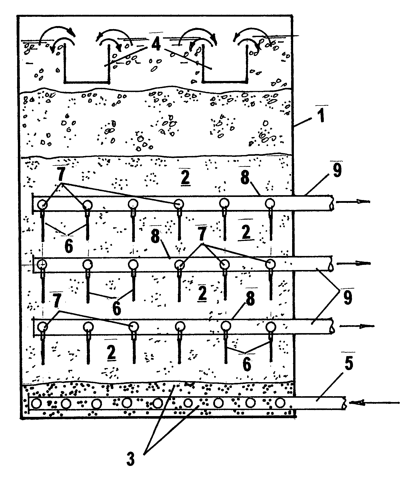 Method for water filtration