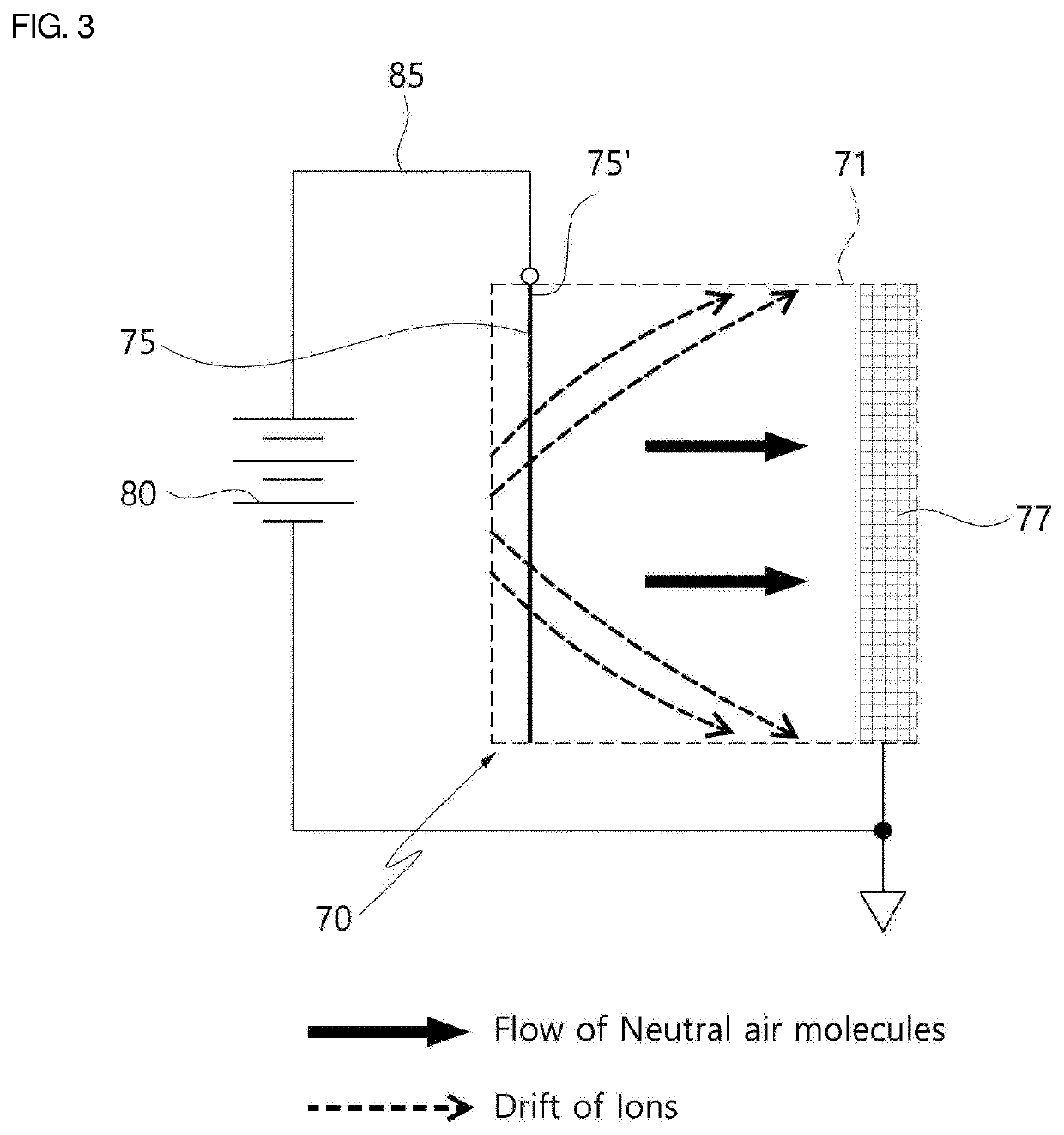 Electronic device having heat dissipation function