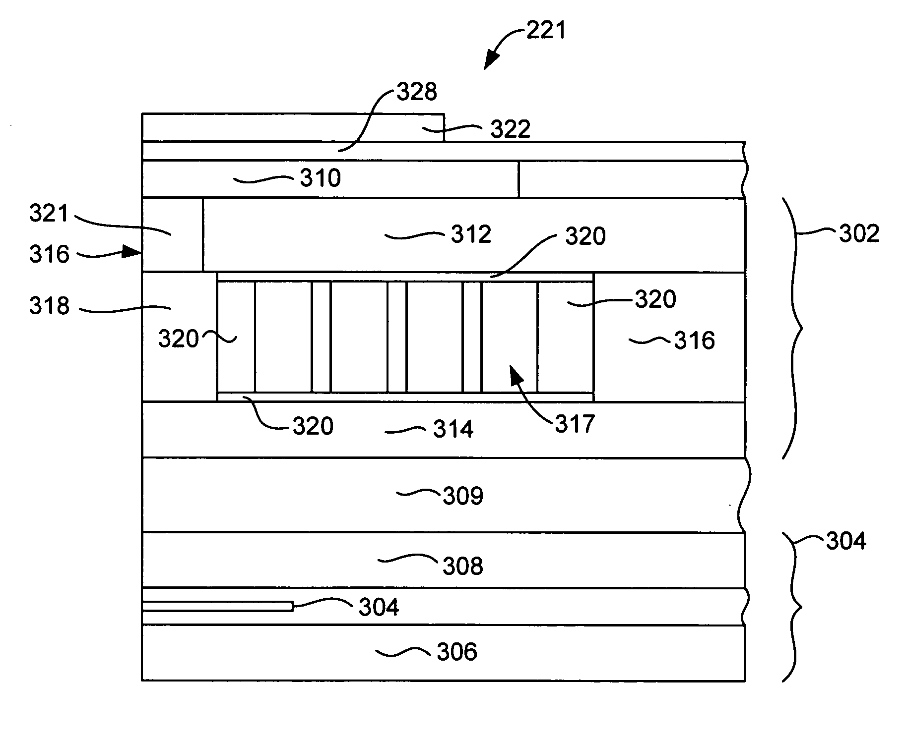 Perpendicular magnetic write head having a studded trailing shield compatible with read/write offset