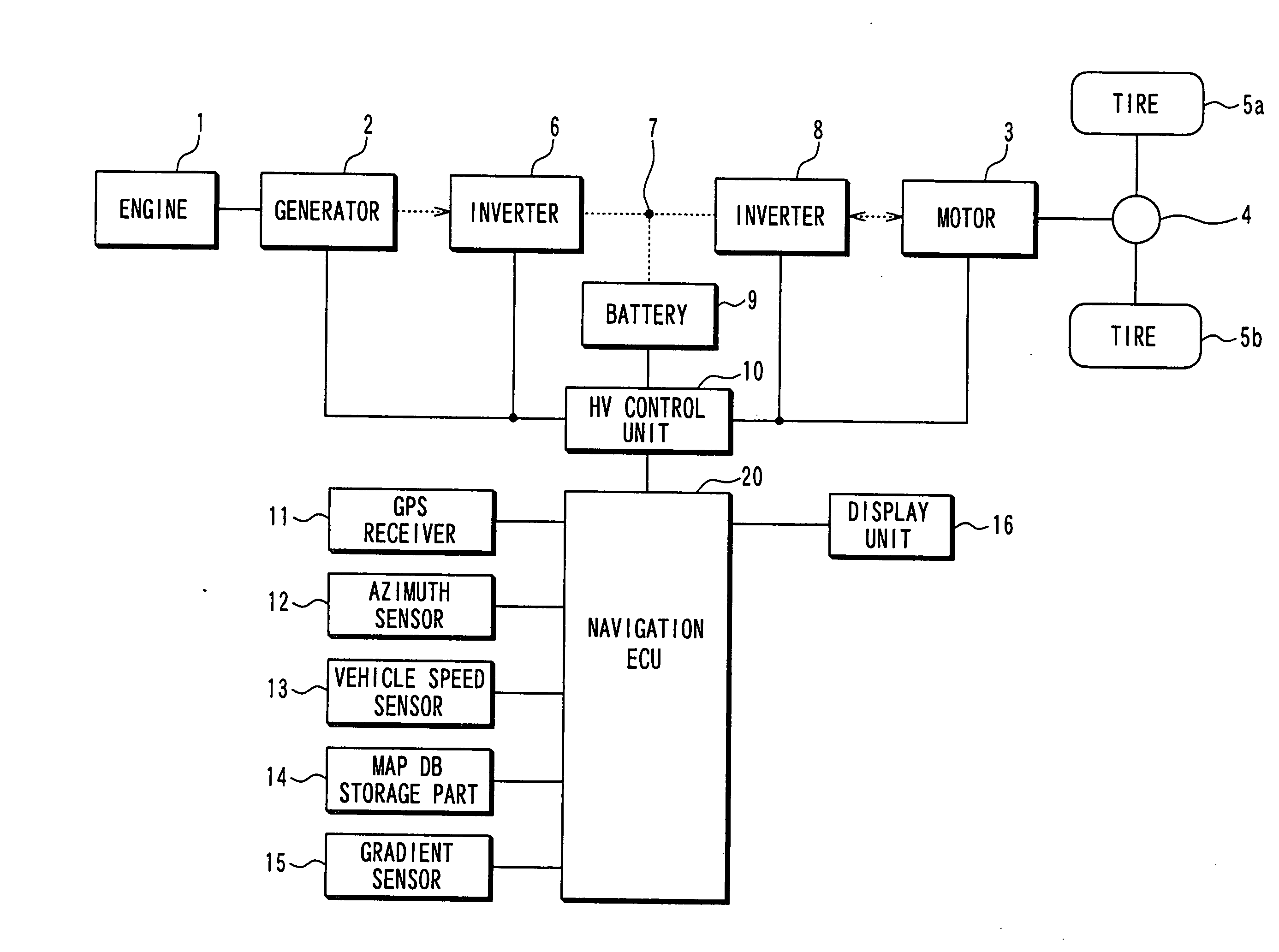 Drive control device for hybrid electric vehicle