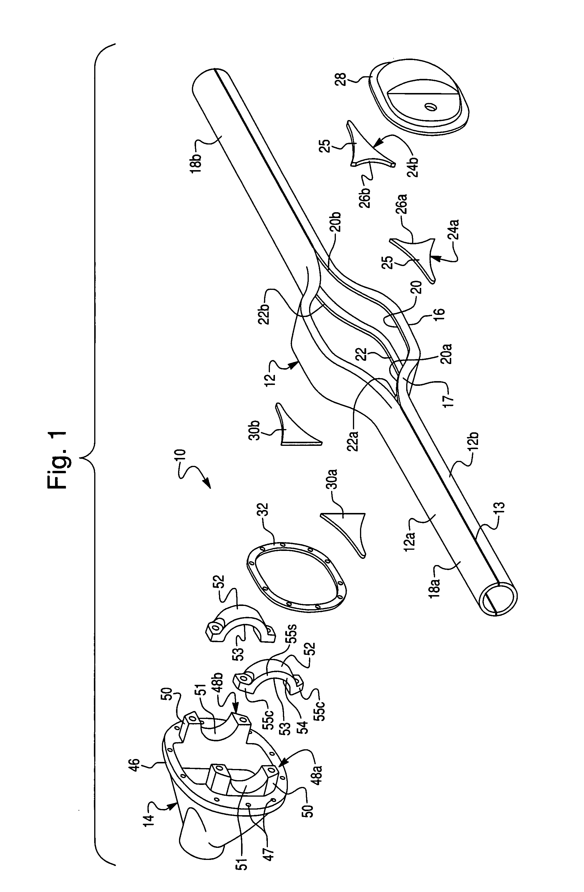 Axle housing with differential bearing support