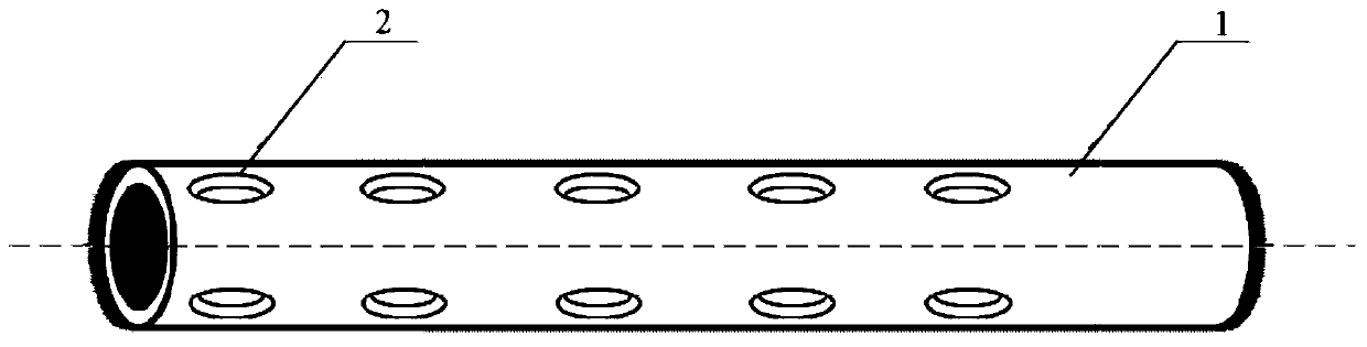 Automatic reaeration device for horizontal submerged constructed wetland, and constructed wetland thereof