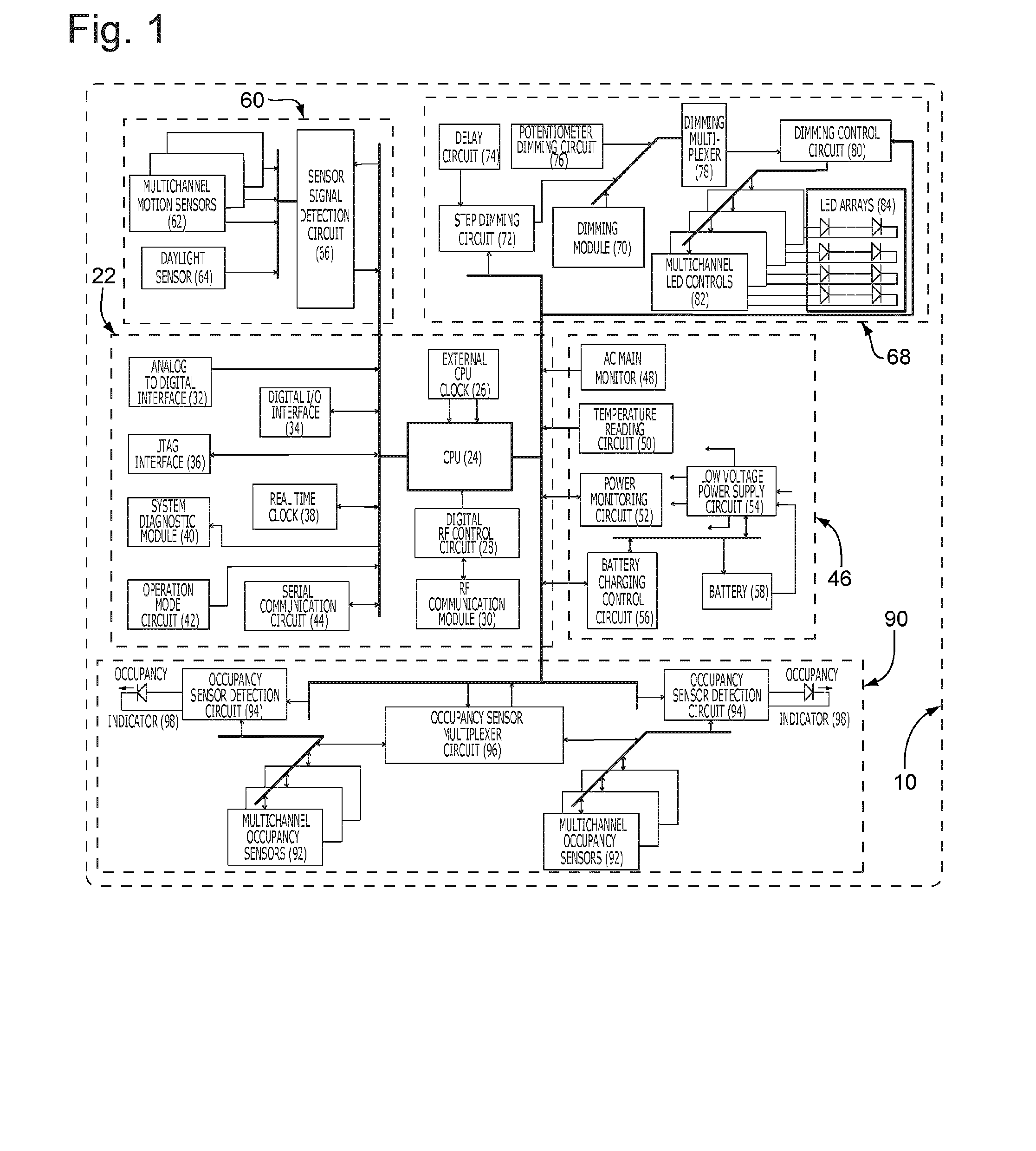 Wireless lighting and electrical device control system