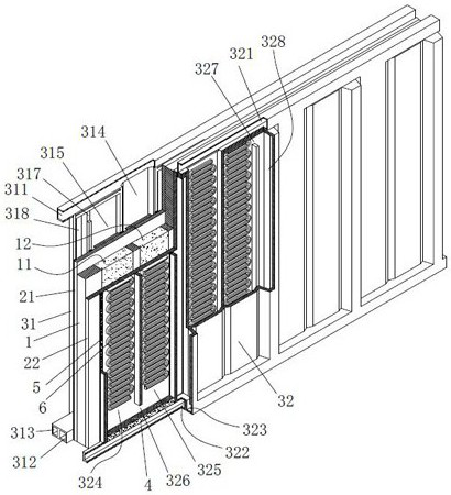 A hydrogen-oxygen fuel cell bipolar plate intake structure and its fuel cell