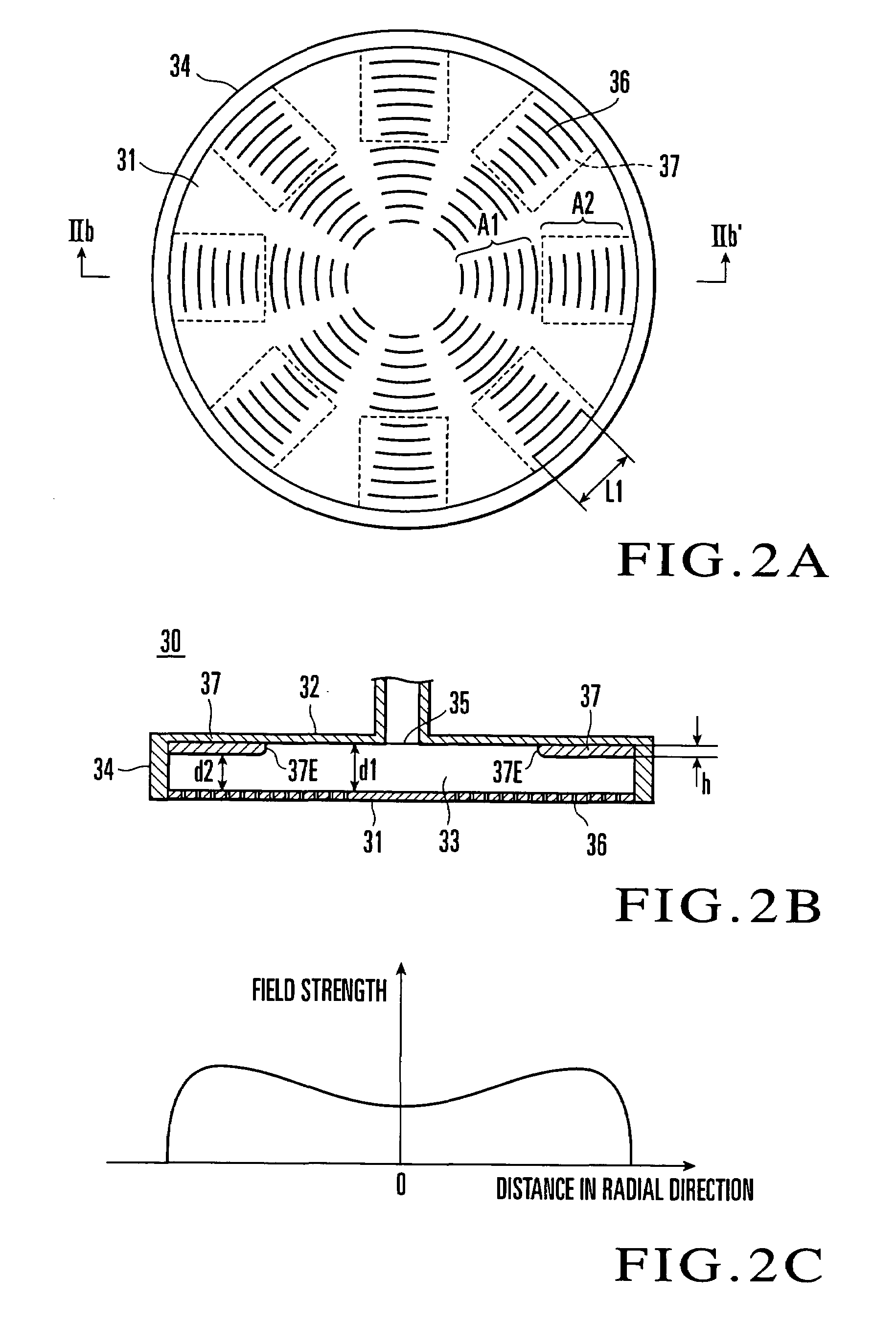 Radial antenna and plasma device using it