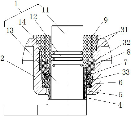 Storage battery pole sealing process