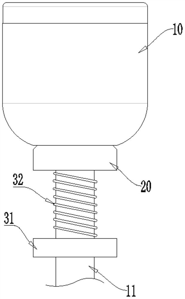 Drainage structure of single-tub washing machine and single-tub washing machine including same