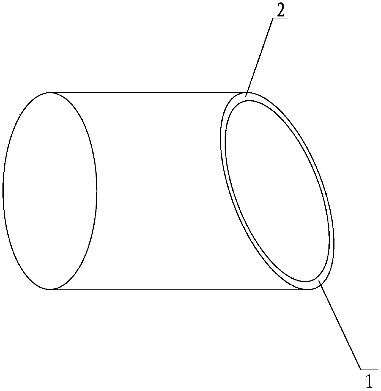 Method for assembling and locating intersecting round pipe
