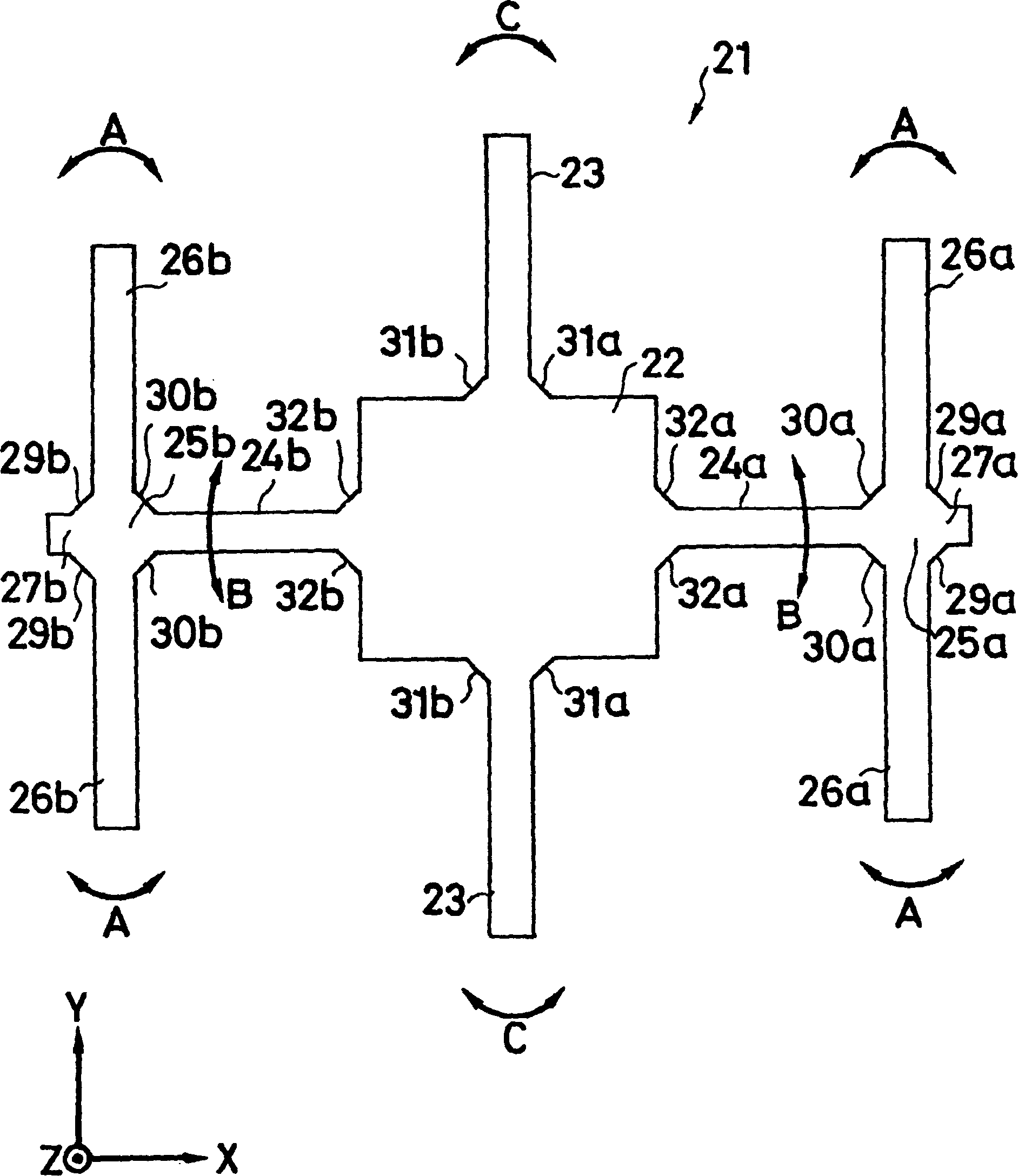 Piezoelectric vibration gyro element, method for manufacturing the same, and piezoelectric vibration gyro sensor