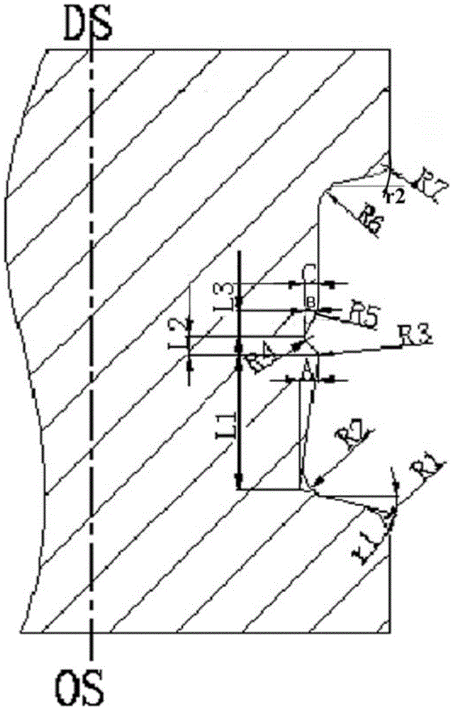 A strip mill e1 vertical roll