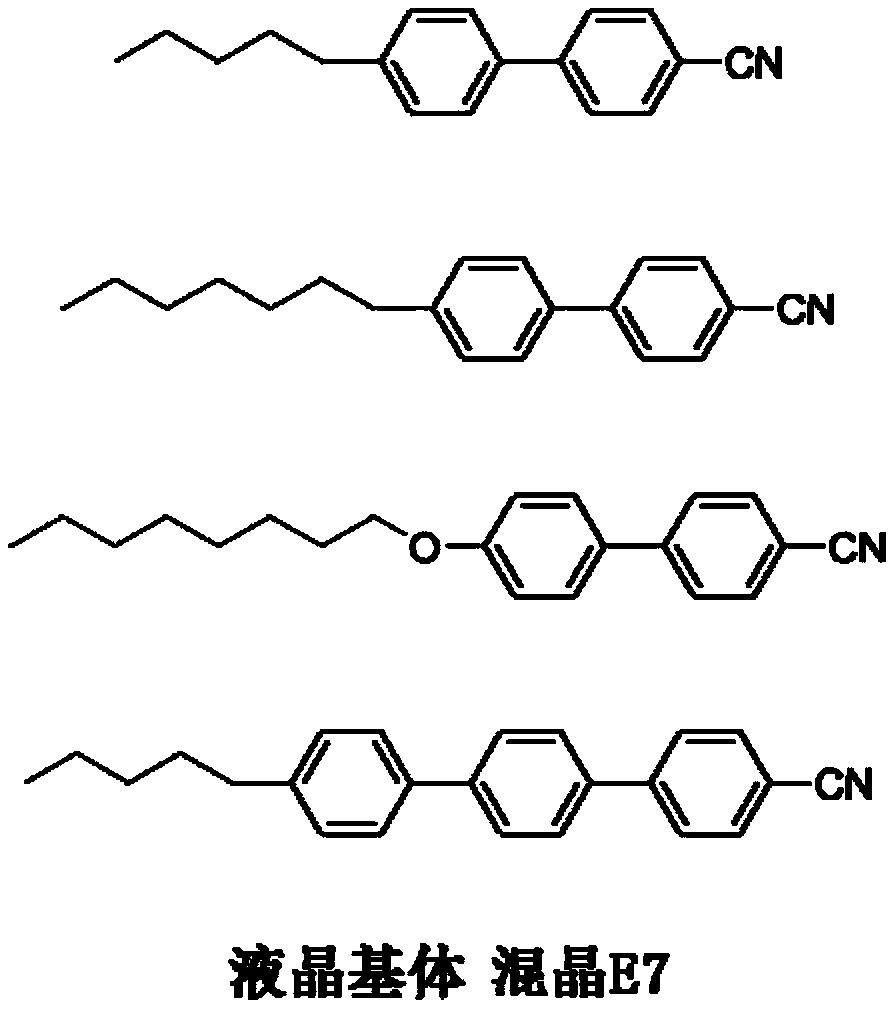 Method for controlling liquid crystal reflection color by using fluorine substituted azobenzene
