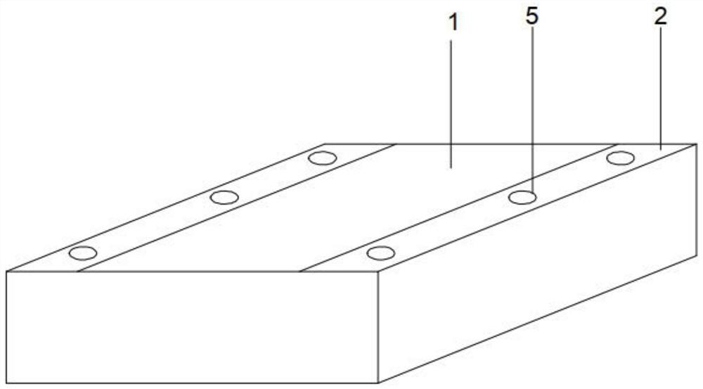 Urban permeable road water retention and drainage construction method and system