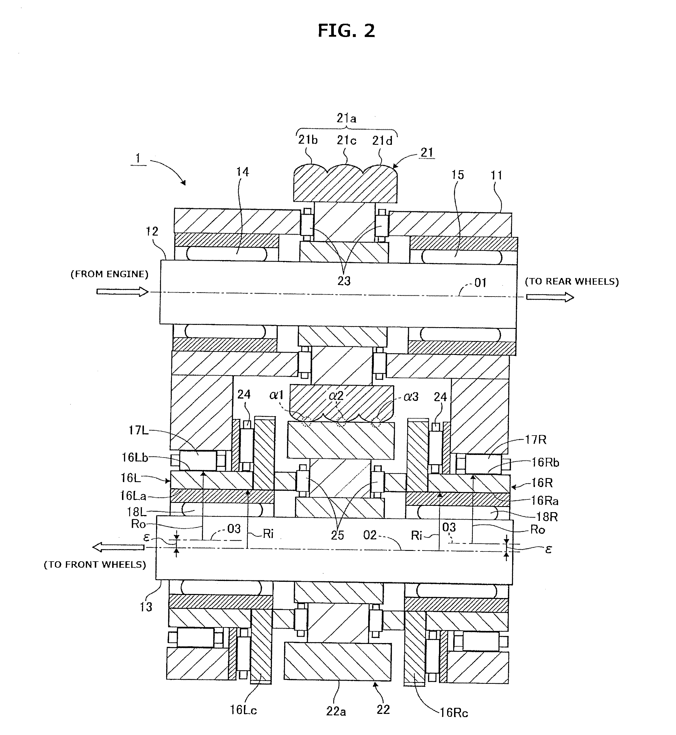 Roller-type friction transmission unit