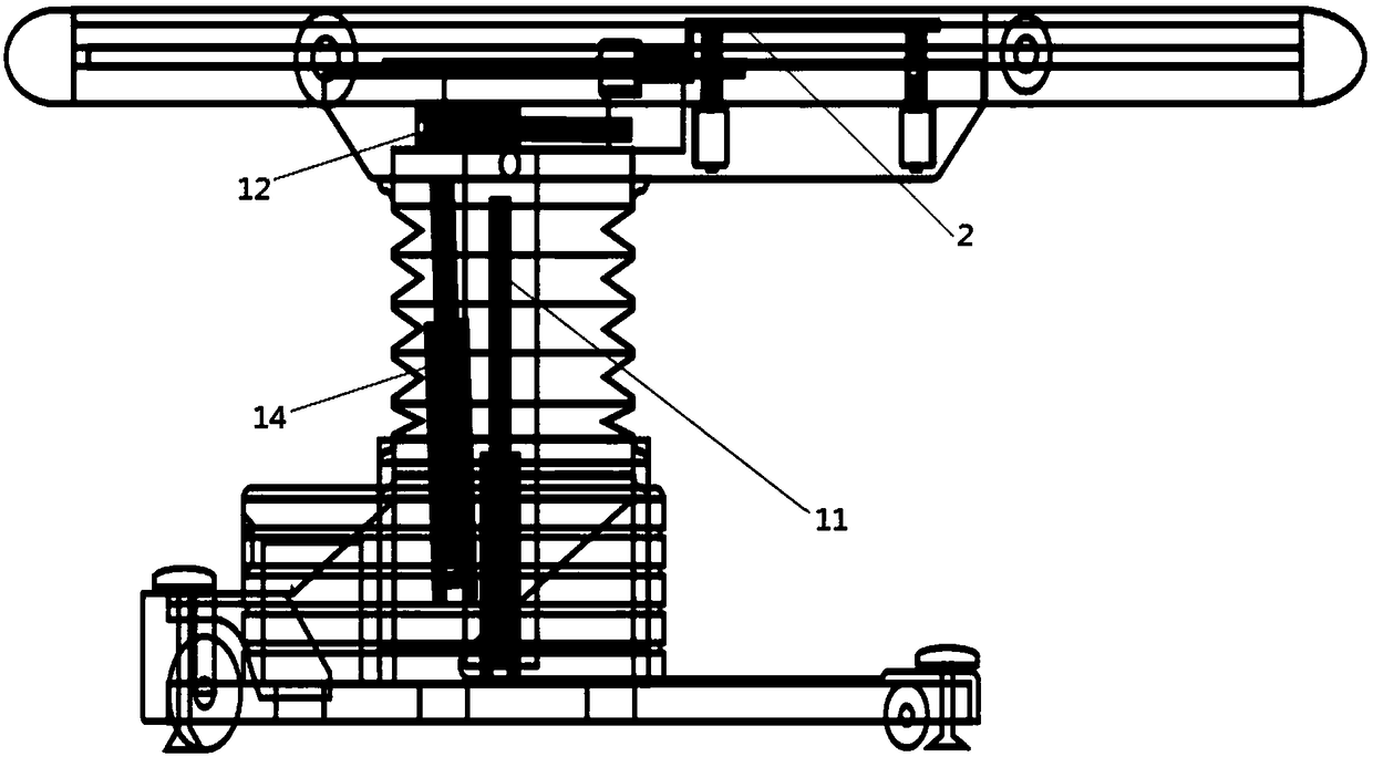 A multi-position urinary calculus bed