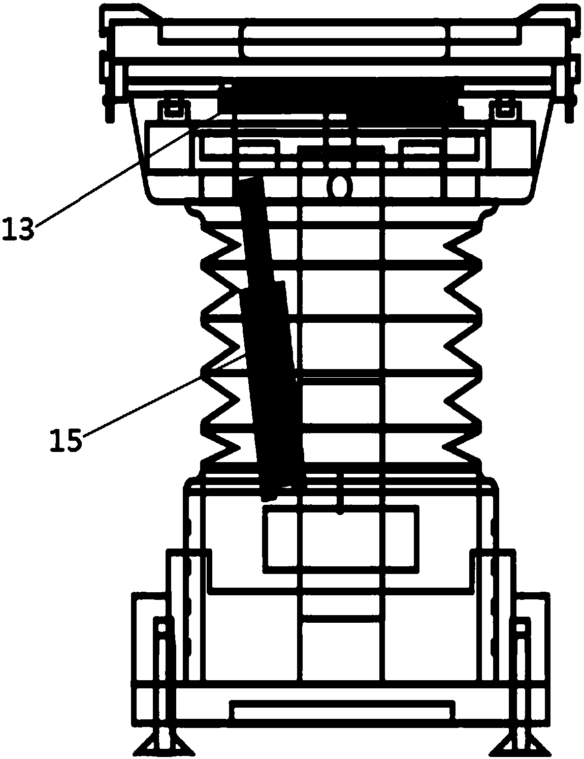 A multi-position urinary calculus bed