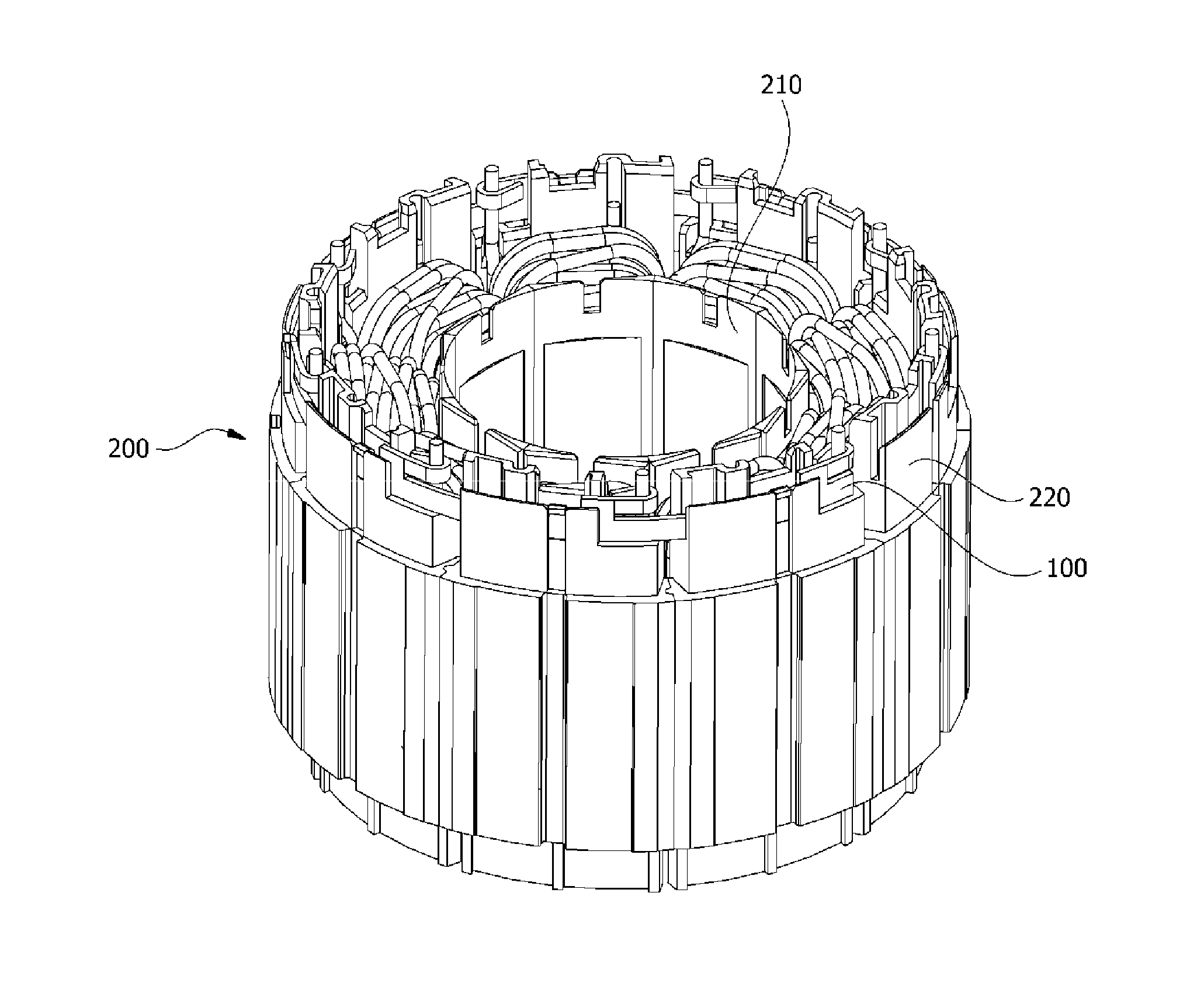 Stator and Motor Using the Same