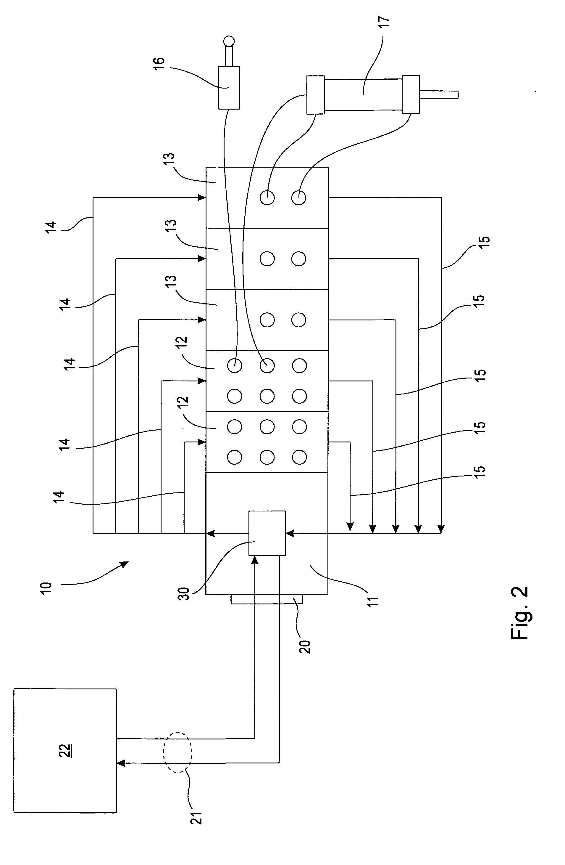 Signal processing system and method for processing signals in a bus node