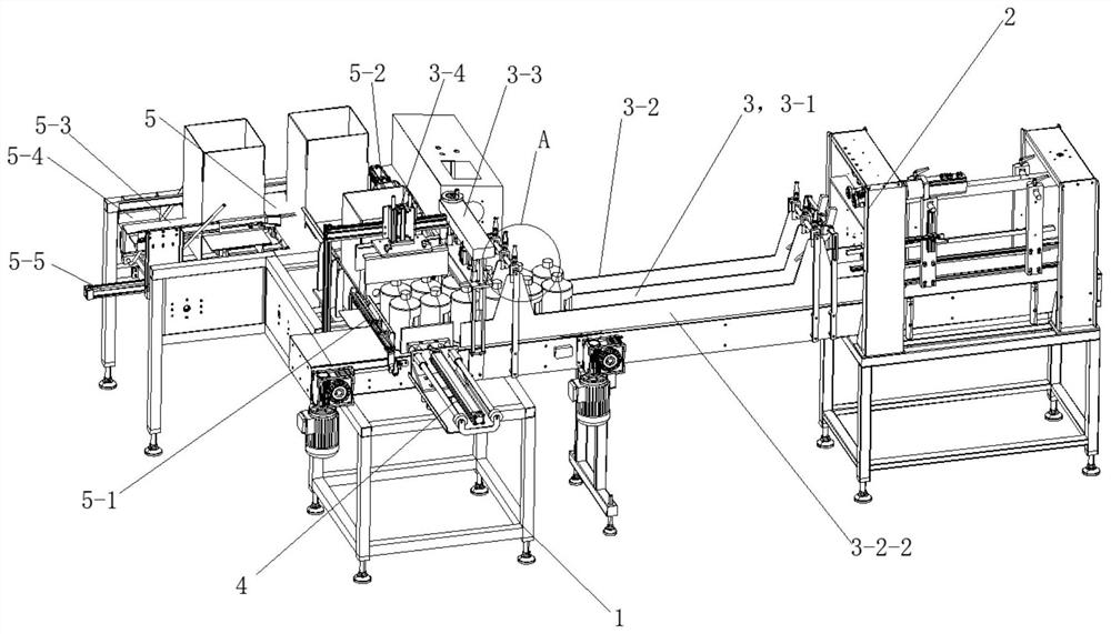 A box packing machine