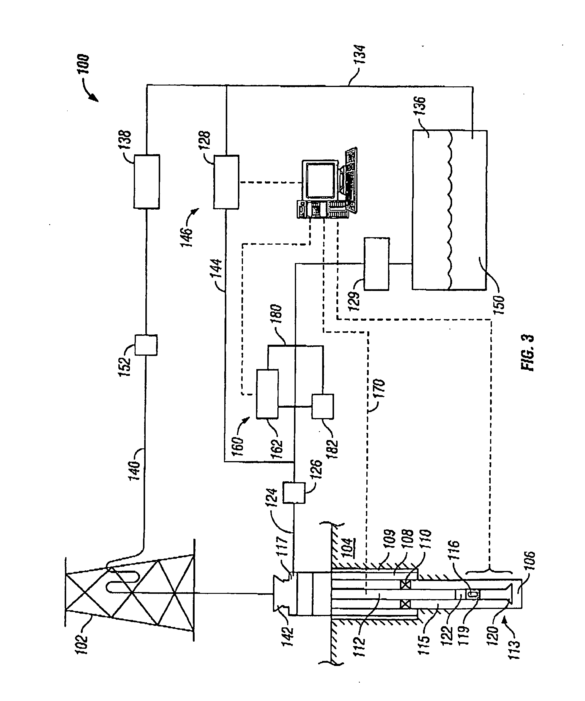 Method and apparatus for controlling bottom hole pressure in a subterranean formation during rig pump operation