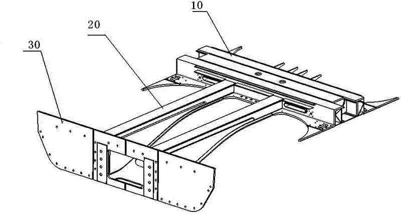 Vehicle body draft, bolster and buffer assembling and welding process