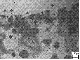 A laser repair method for the surface of ball-ground cast iron