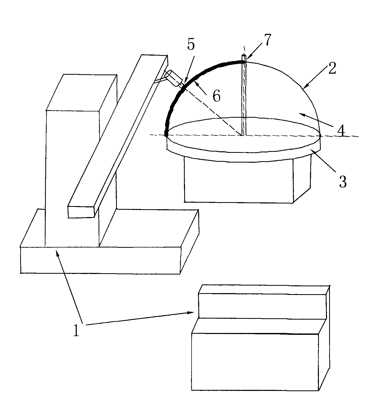 Numerical control stirring friction welding system and welding method thereof