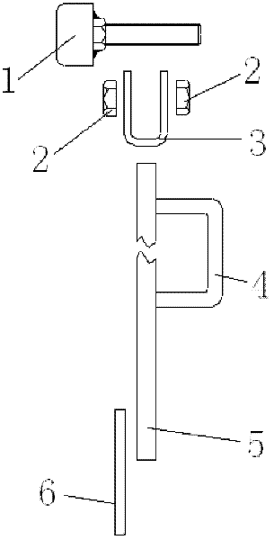 Electrophoresis tool for sedan front cover and application method thereof