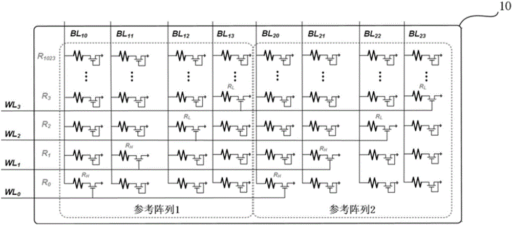 Phase change memory read circuit having temperature following characteristic